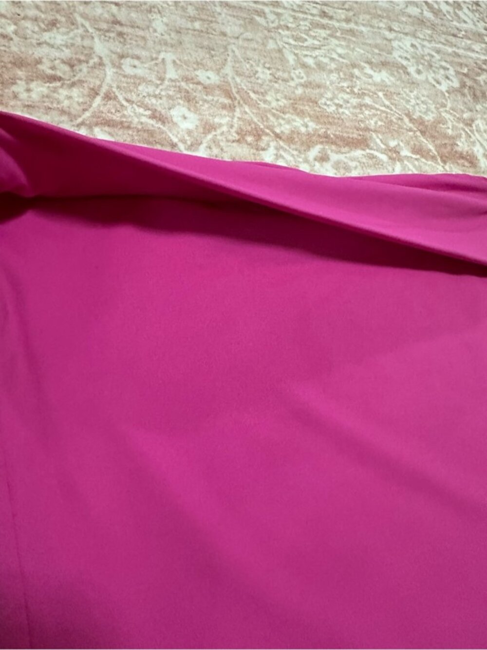Fitted Pink Tube Crop Top - Picture 2 of 7